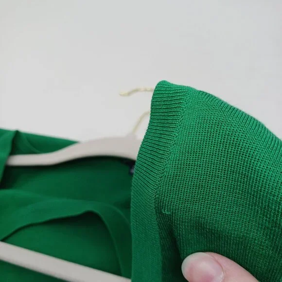 Misook Green Sleeveless Knit Tank Top Shell Size XL - Picture 9 of 9